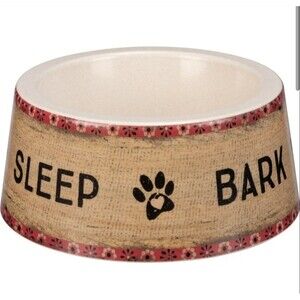 Funny Cute Bamboo Dog Bowl Modern Pet Bowls For Food Bowl or Water Bowl